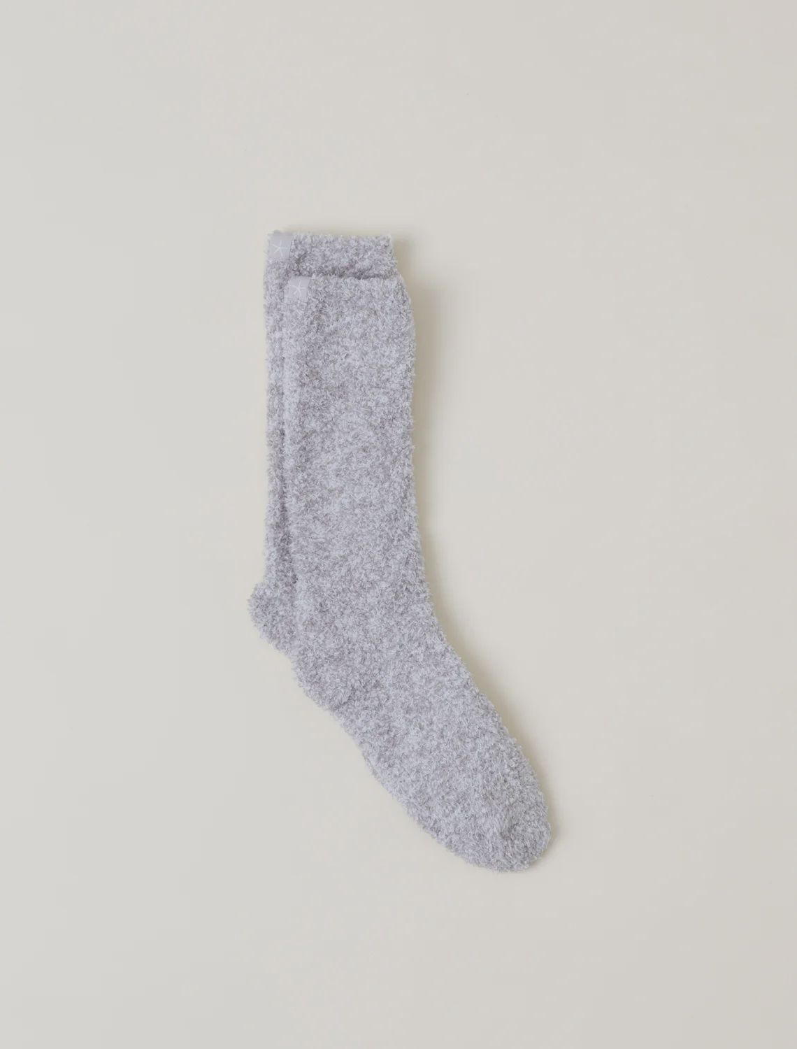 Barefoot Dreams Cozy Chic Heathered Socks, Color: Oyster-White