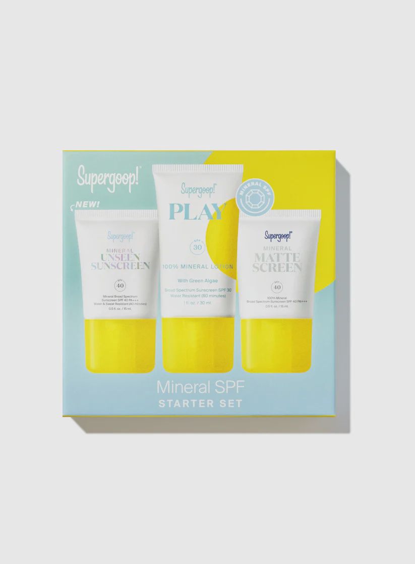 Supergoop! Mineral SPF Starter Set