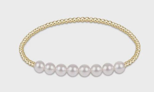 Enewton - Beaded Bliss Pearl Gold Bracelets