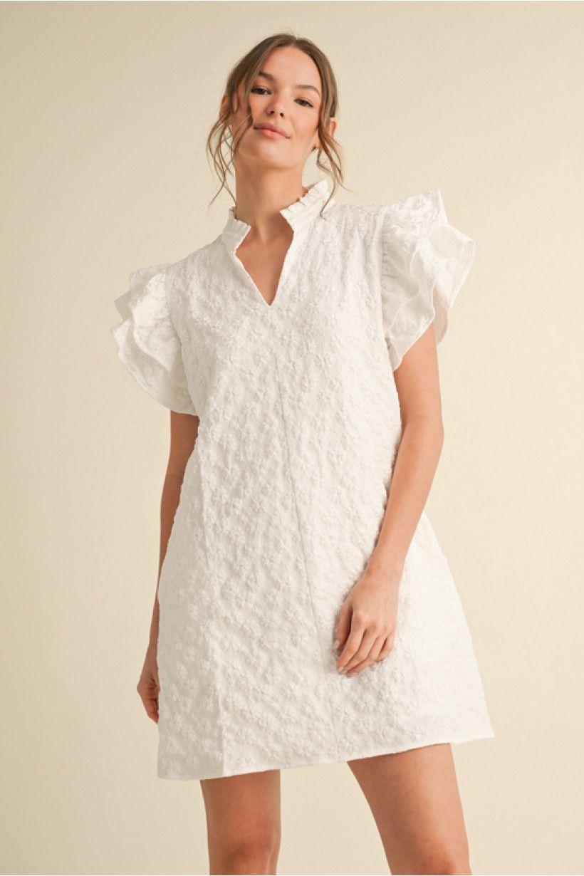 Jodifl Floral Embroidered Dress