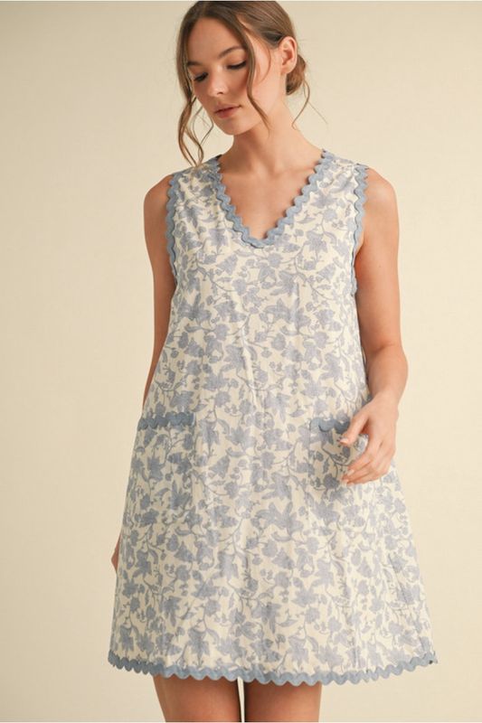 Jodifl A Line Floral Dress