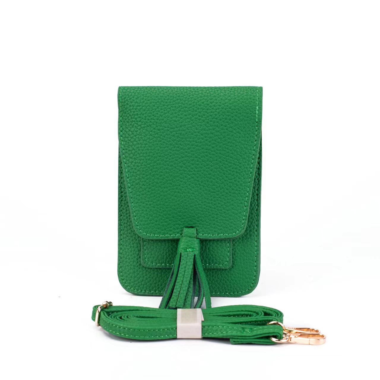 Proya Cell Phone Crossbody, Color: Xmas Green