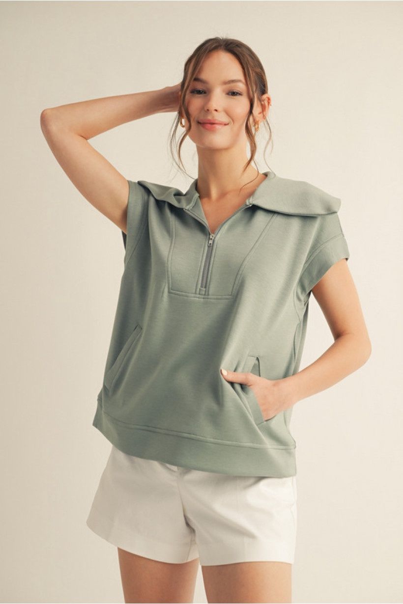 Jodifl 1/4 Zip Top