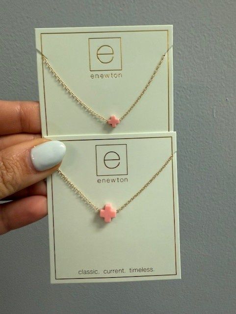 Enewton - 16&quot; Signature Small Cross Necklace