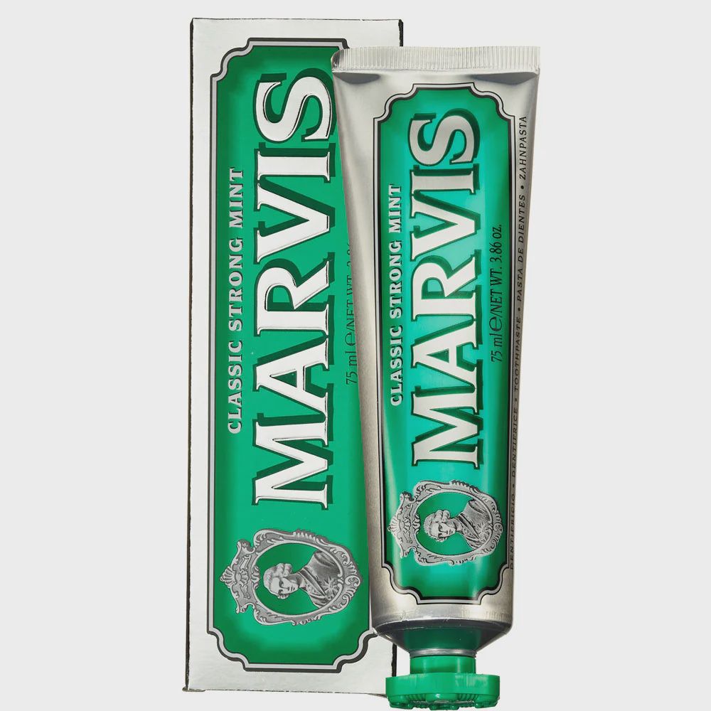Marvis Toothpaste 3.8 oz, Flavor: Classic Strong Mint