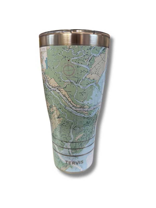 Stainless Savannah River Tervis 30oz