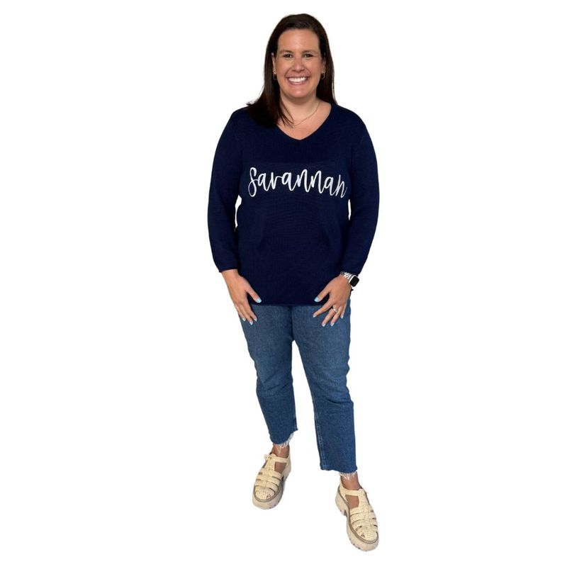 Polka Dots Custom Savannah Sweaters
