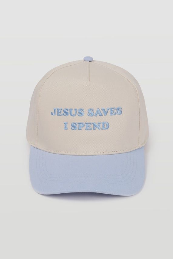Embroidered Jesus Saves Hat