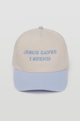 Embroidered Jesus Saves Hat