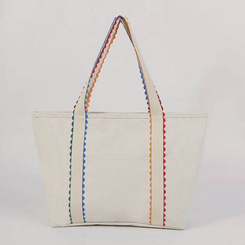 Ric Rac Lined Canvas Tote