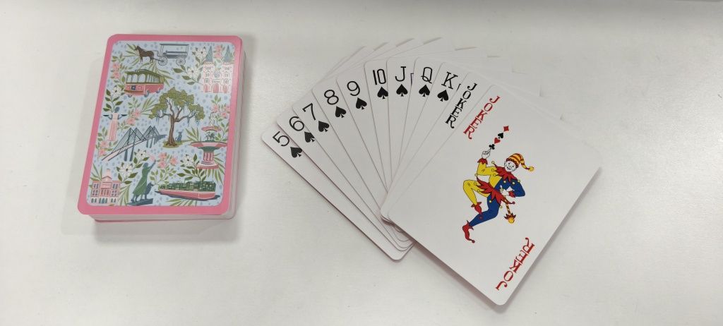 Polka Dots Custom Playing Cards