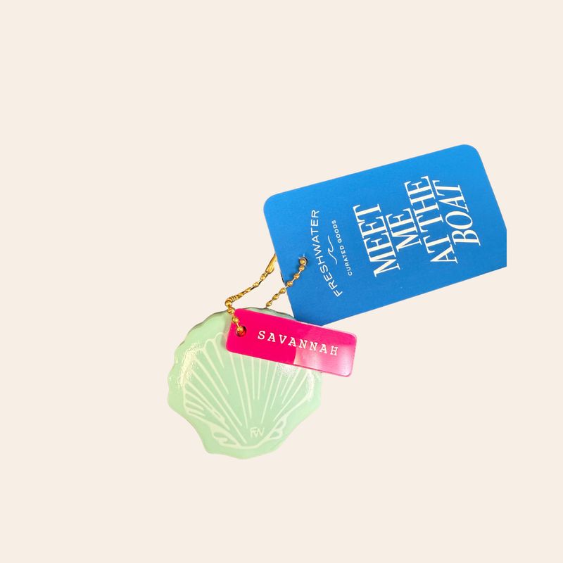 Freshwater Boat Keychain