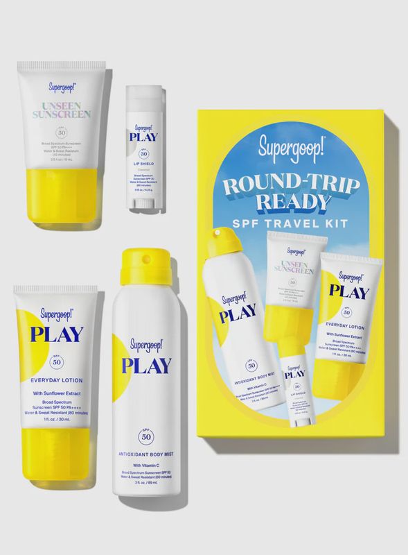 Supergoop! Round Trip Ready SPF Travel Kit