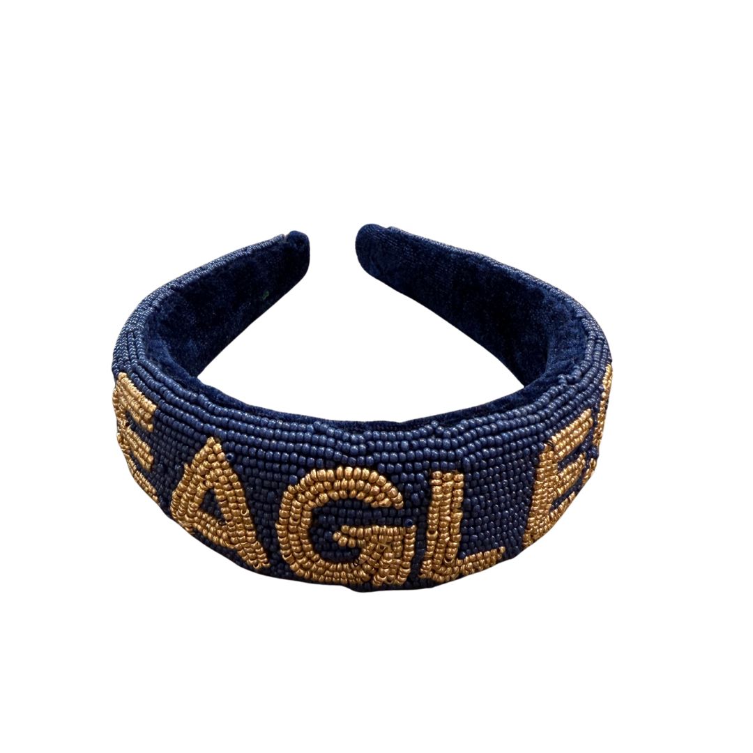 Beaded School Headbands, School: GSU