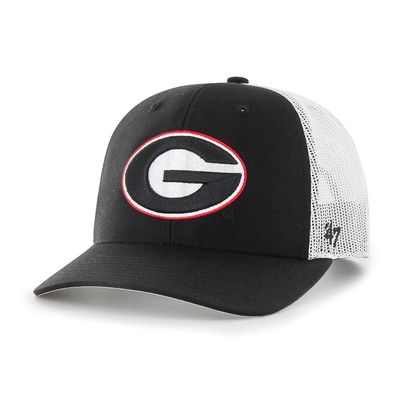 GEORGIA BULLDOGS BLACK 47 TRUCKER
