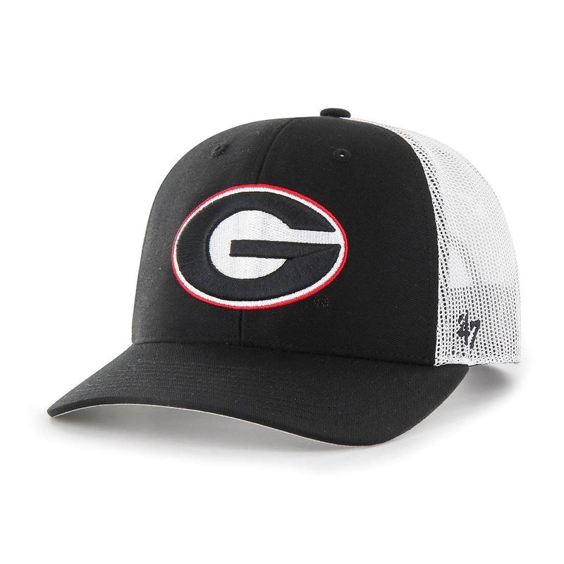 GEORGIA BULLDOGS BLACK 47 TRUCKER