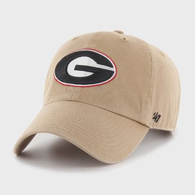 GEORGIA BULLDOGS KHAKI 47 CLEAN UP