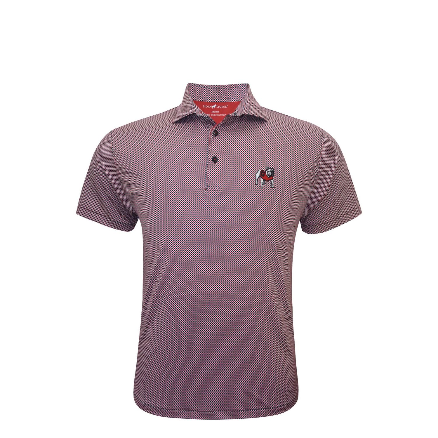 Horn Legend Performance Gingham Polo