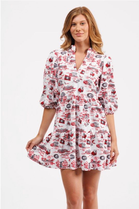 Tory Dress - Georgia Toile