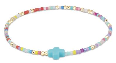 Hope Unwritten Signature Cross Bracelet - Hot Mess