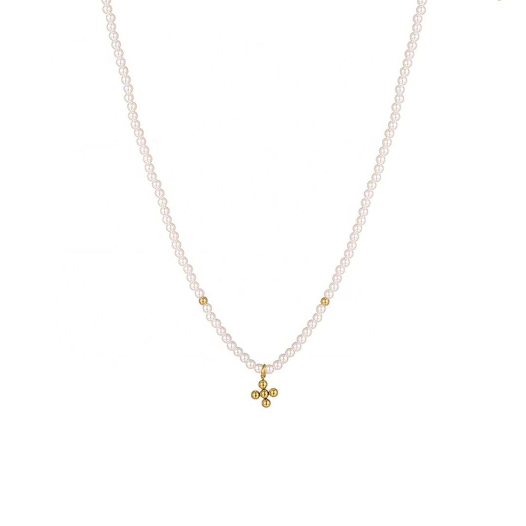 Priscilla Cross Necklace
