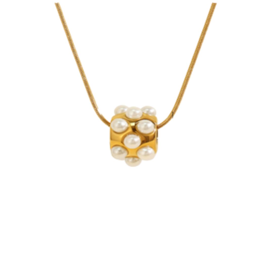 Telfair Necklace, Color: Pearl
