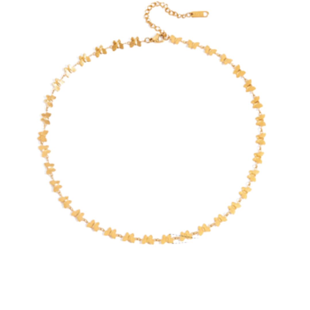 Piper Necklace, Style: Butterfly