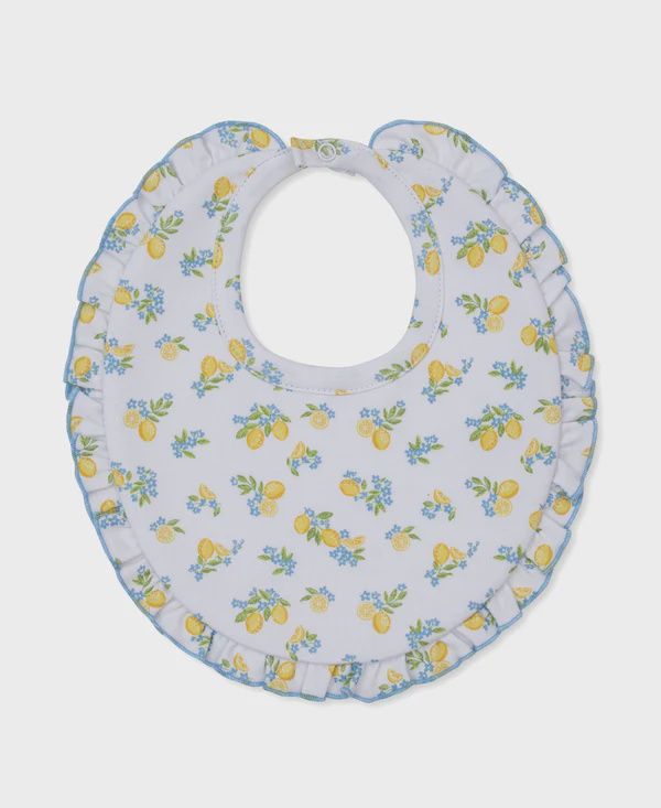 Kissy Kissy Lemon Blossoms Bib