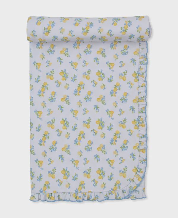 Kissy Kissy Lemon Blossoms Blanket
