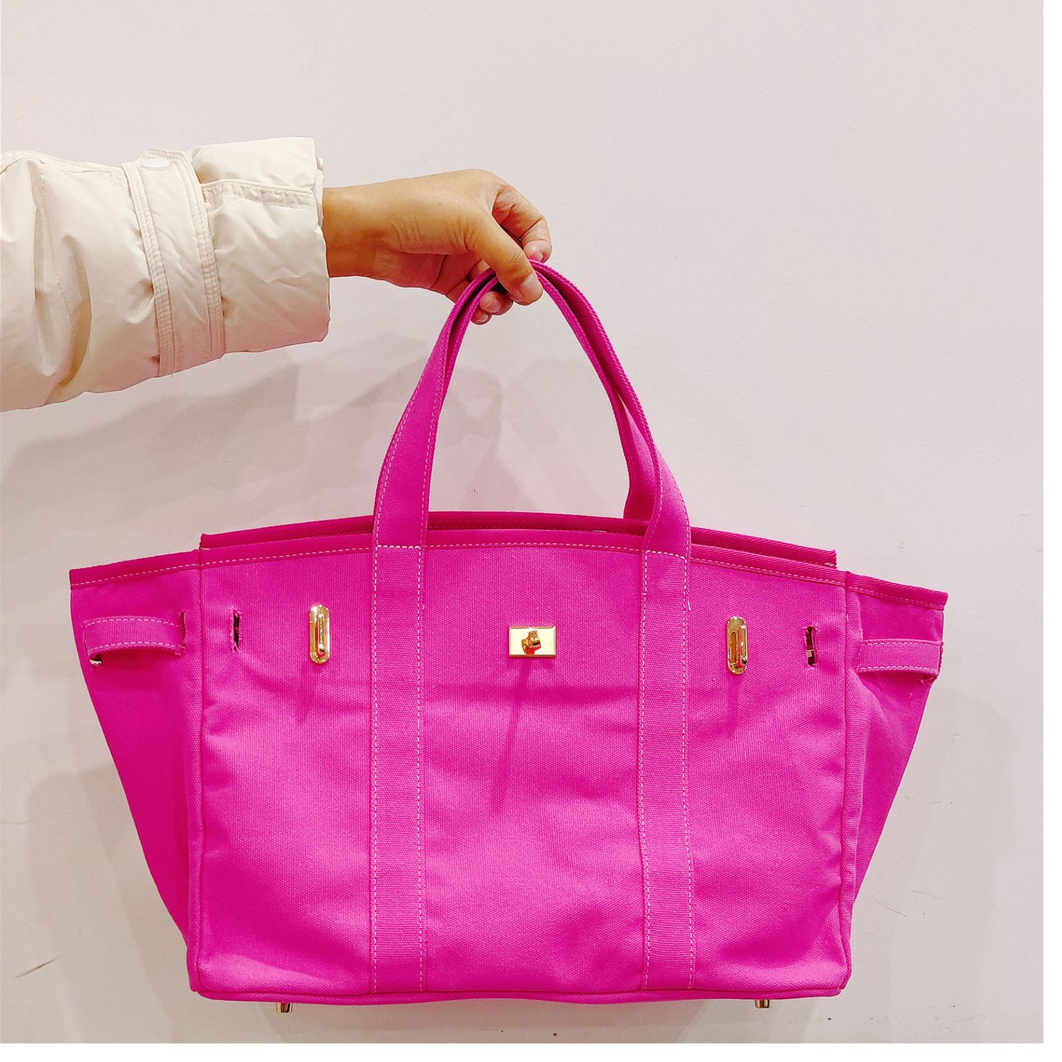 Boatkin Bags / Solid Hot Pink, Color: Solid Hot Pink
