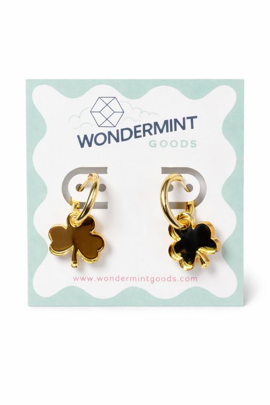 Wondermint Shamrock Earrings