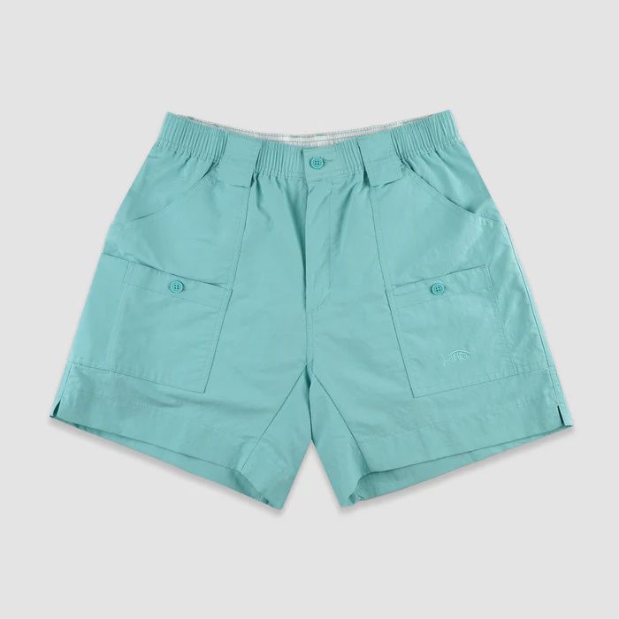 Aftco Fishing Shorts - Pastel Turquoise
