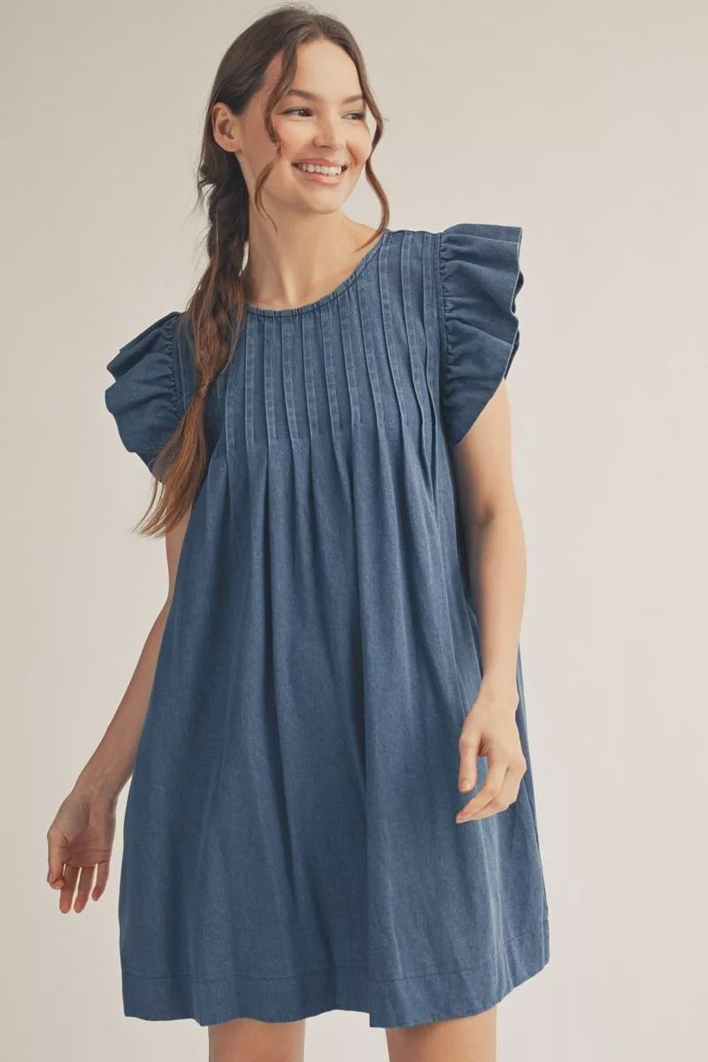 Jodifl Denim Swing Dress