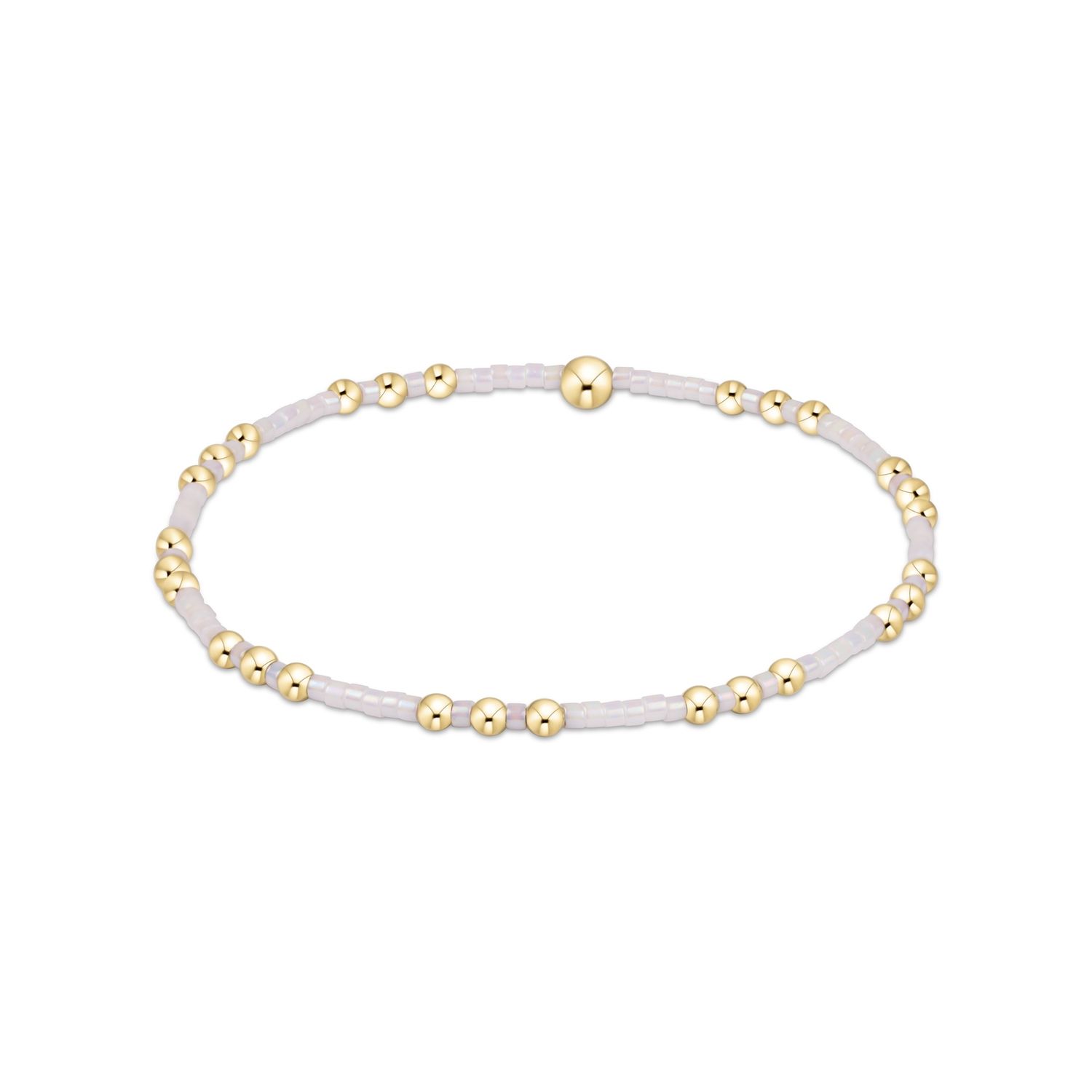 Hope Joy Bracelet - Silky White