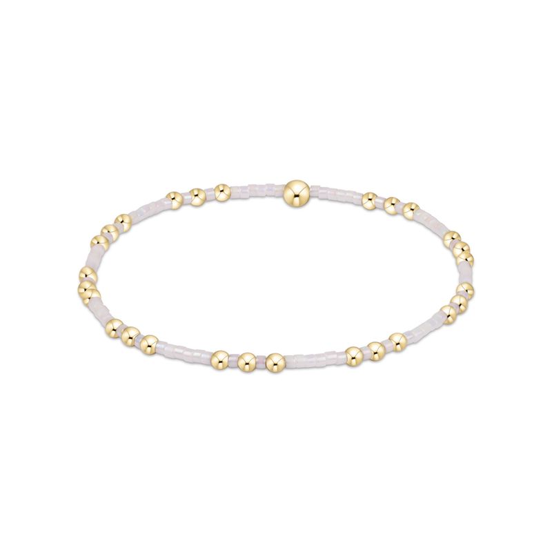 Hope Joy Bracelet - Silky White