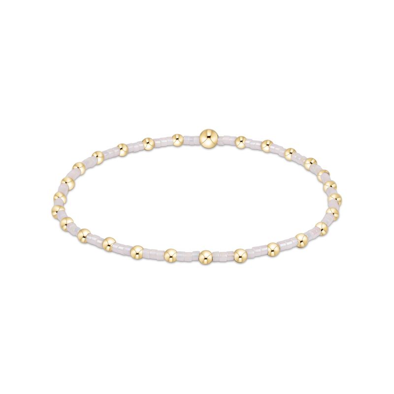 Hope Sincerity Bracelet - Silky White