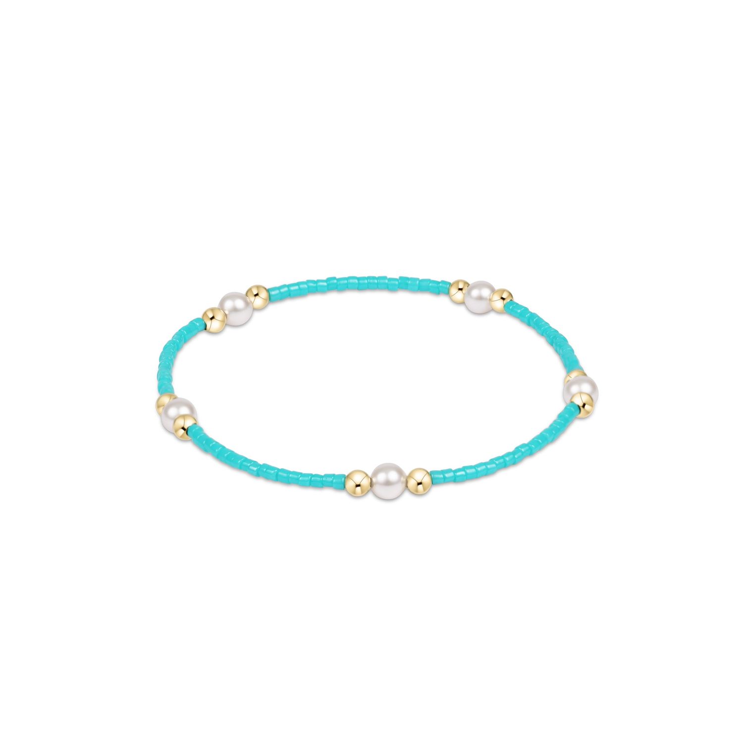 Hope Purpose Pearl Bracelet - Turquoise