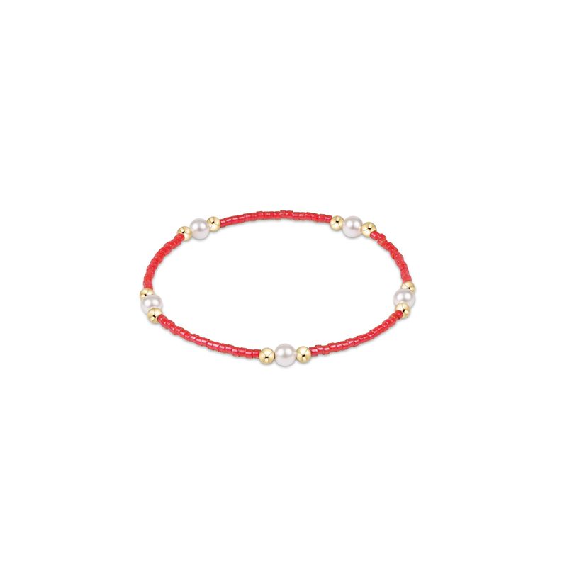 Hope Purpose Pearl Bracelet - Sherbert