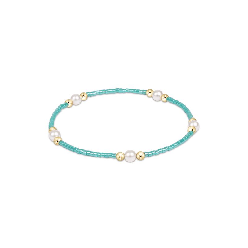 Hope Purpose Pearl Bracelet - Sea Glass