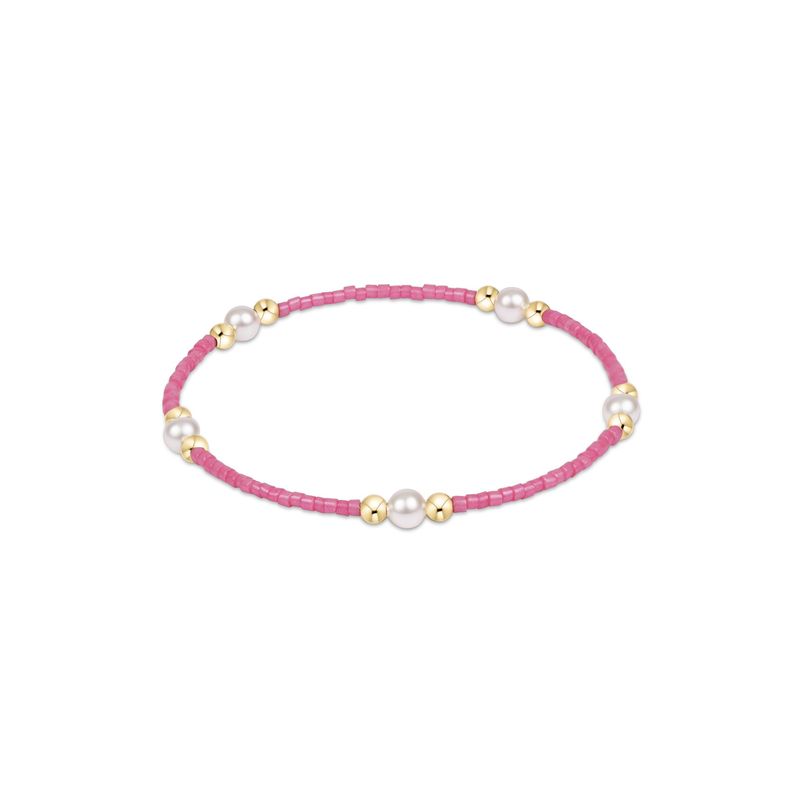 Hope Purpose Pearl Bracelet - Bubblegum