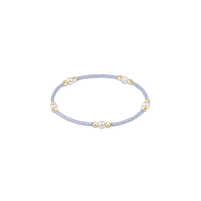 Hope Purpose Pearl Bracelet - Ocean Mist