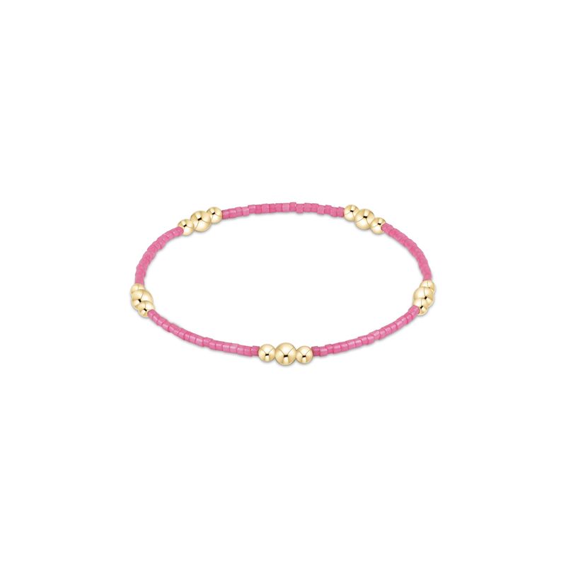 Hope Purpose Gold Bracelet - Bubblegum