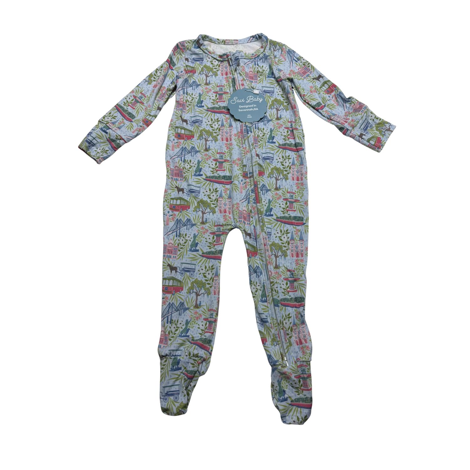 Savi Baby PJ, Color: Multi Color, Size: NB