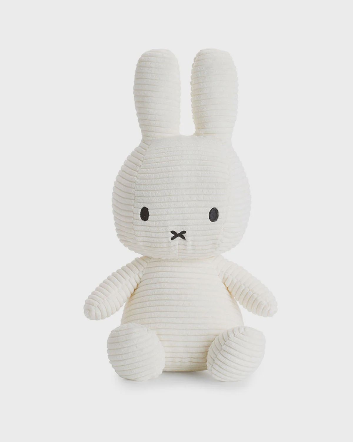 Miffy Plush Corduroy 13", Color: Offwhite