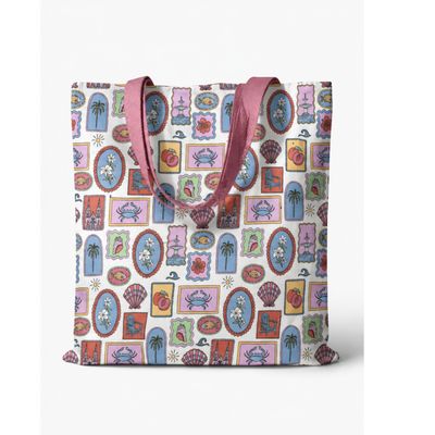 Coastologie Savannah Stamp canvas Tote