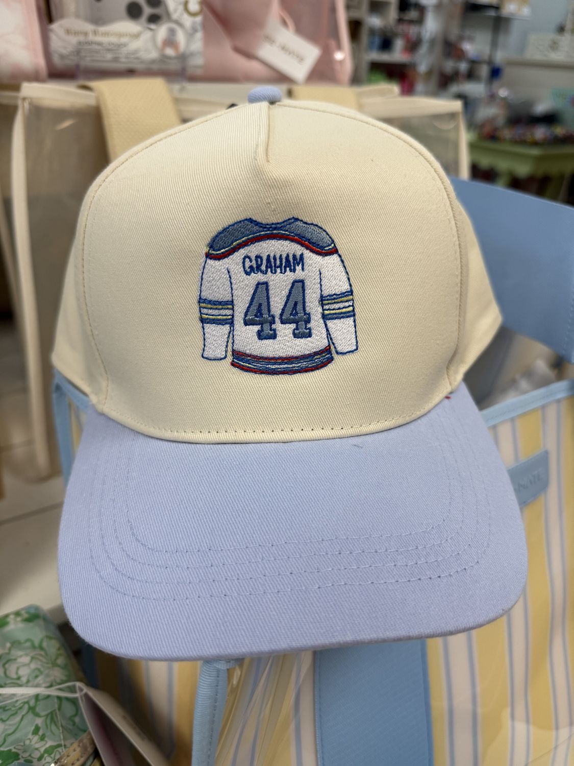 Embroidered Graham Jersey Hat