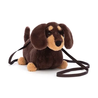 Jellycat Otto Sausage Dog Shoulder Bag