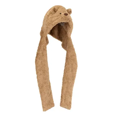 Jellycat Bartholomew Bear Bundlesnug Hat