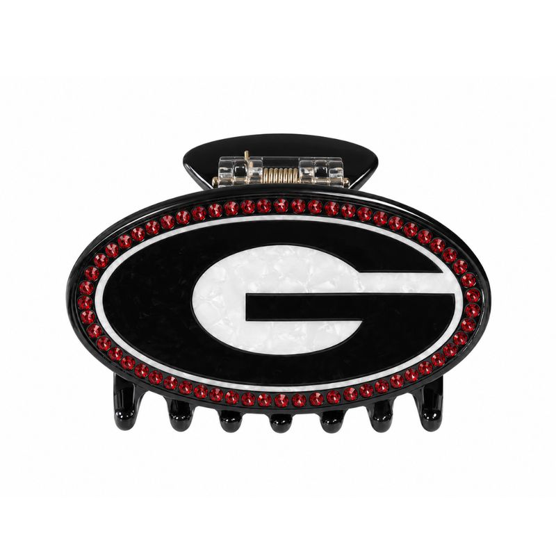 Posey Lane UGA Rhinestone Hair Claw