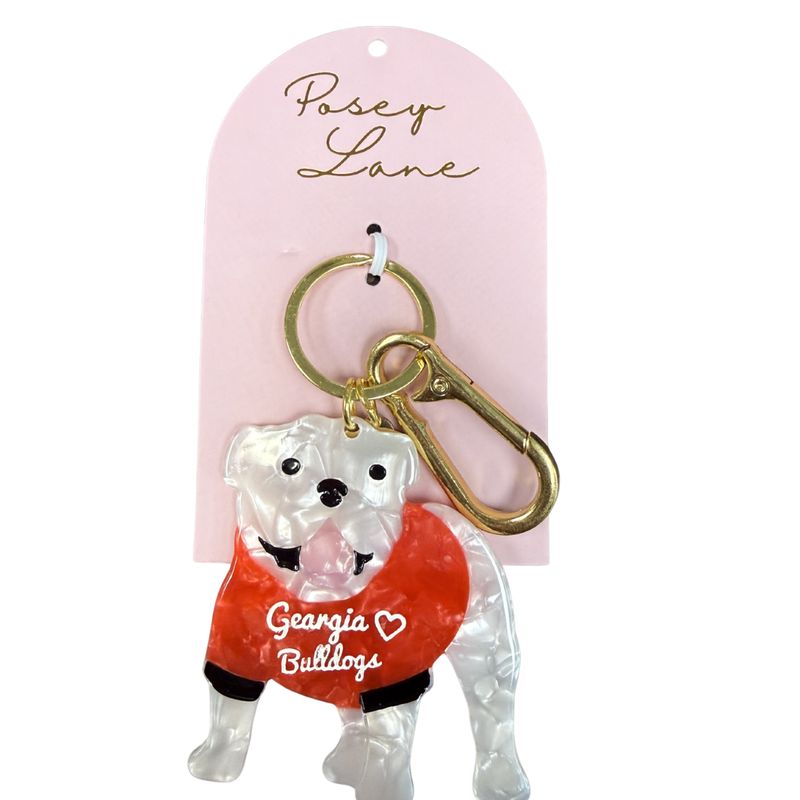 Posey Lane UGA Bulldog Bag Charm